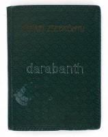 Tanári zsebkönyv az 1934-1935 évre, benne szemléltető papírképekkel.