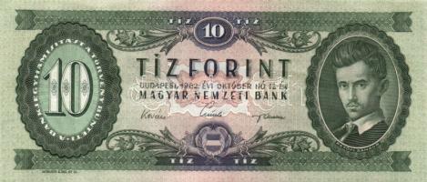 1962. 10Ft (7x) T:II,II+