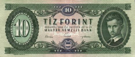 1962. 10Ft (7x) T:II,II+