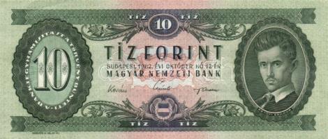 1962. 10Ft (7x) T:II,II+