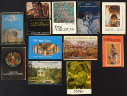 11 db MODERN művészeti füzet / 11 MODERN art booklets