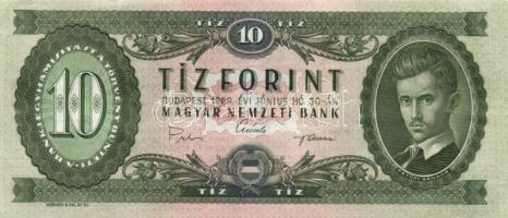 1969. 10Ft (6x) T:II,II+