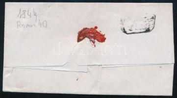 1844 Levél 12kr portóval, "VÉCSE" - Pest