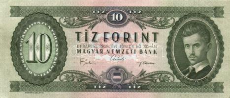 1969. 10Ft (5x) T:II,II+