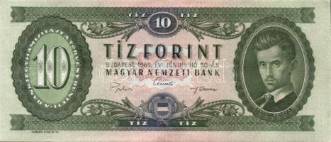 1969. 10Ft (5x) T:II,II+