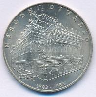 Csehszlovákia 1983. 100K Ag "100 éves a Prágai Nemzeti Színház" T:AU Czechoslovakia 1983. 100 Korun Ag "100th Anniversary of the National Theater of Prague" C:AU Krause KM#111