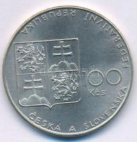 Csehszlovákia 1990. 100K Ag "A 100. Velká Pardubická akadályverseny" T:AU Czechoslovakia 1...