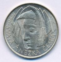 Csehszlovákia 1990. 50K Ag "Szent Ágnes" T:AU Czechoslovakia 1990. 50 Korun Ag "St. Agnes" C:AU Krause KM#140.1