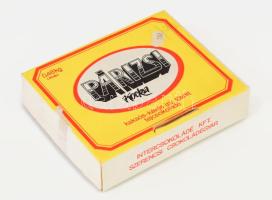 Párizsi kocka karton díszdoboz, 13x16 cm