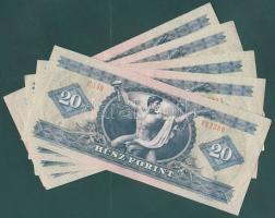 1980. 20Ft (5x) T:II,II+