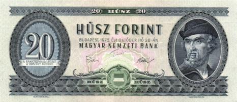 1975. 20Ft (5x) T:II,II+