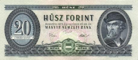1975. 20Ft (5x) T:II,II+