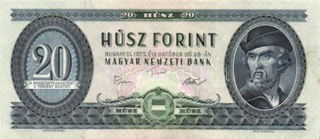 1975. 20Ft (5x) T:II,II+