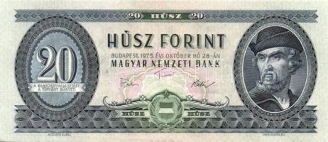 1975. 20Ft (5x) T:II,II+