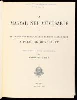 Malonyay Dezső: A magyar nép művészete V. New York, Püski, 1978, műbőr kötés, tulajdonosi bejegyzéss...