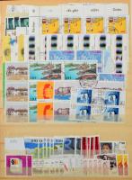 Kb 4000 db német bélyeg 16 lapos A4-es berakóban, benne sok modern kiadás