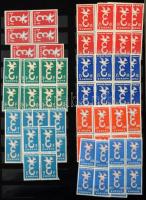 Europa CEPT + Európa motívum 220 db bélyeg, 3 berakólapon