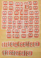 Magyar és külföldi vegyes tétel közte sok külföldi festmény motívum, ~100 db kiscímletű postatiszta ...