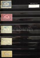 Kolumbia SCADTA speciál gyűjtemény, több mint 200 db bélyeg közte változatok, összefüggések. Érdekes...