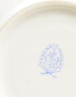 Herendi zöldvirág mintás mokkás készlet, kézzel festett, jelzett, teljes, minimális kopással, a kiön...