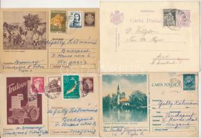 37 db RÉGI és MODERN román levelezőlap / 37 pre-1945 and MODERN Romanian postcards, correspondence cards