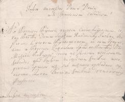 1770. máj. 26. Palugyai Mátyás levele a liptói vármegyegyűlésnek, amelyben segítségét kéri rokonával...