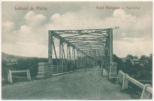 1930 Marosludas, Ludosul de Mures, Ludus; Podul Muresului / Maros híd / Mures river bridge (fl)