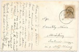 1940 Felsőbánya, Baia Sprie; "Kassa sz. kir. város törvényhatósági bizottsága testvéri szeretet...