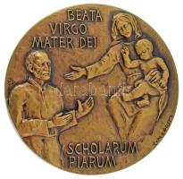 2025. "47. egyetemes piarista rendi káptalan Esztergomban" bronz emlékérem eredeti tokban. "BEATA VIRGO MATER DEI SCHOLARUM PIARUM/ XLVII CAPITULUM GENERALE SCHOLARUM PIARUM ESZTERGOM 2015. DISCIPULI ET TESTES" Szign.: Vito Valentino Cimarosti (60mm) T:UNC