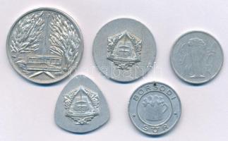 DN(~1960-1980) "Miskolci Vendéglátóipari Vállalat - Étkezés" Al élelmiszerbárca (2xklf) (2...