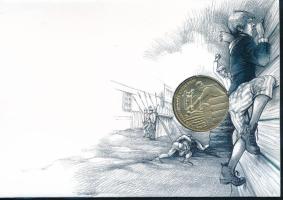 2001. 200Ft "Molnár Ferenc: Pál utcai fiúk" érmés levelezőlapon T:BU Adamo EM175