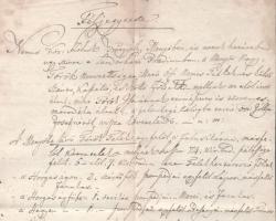 1846. szept. 5.Zilah (Románia, Zalau)
A szilágymenyői és sándorházi Török család földjeinek összeír...