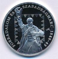 Fritz Mihály (1947- ) DN "Forradalom és Szabadságharc 1848-49 / Magyarország Történelme" Ag emlékérem kapszulában (15g/0.500/34mm) T:PP