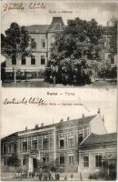 1913 Árpatarló, Ruma; Skola, Srpska skola / német iskola, szerb iskola, üzlet. N. Gjurisic kiadása / German school, Serbian school, shop (EK)
