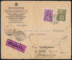1941 Expressz levél kézbesítési előjegyzéssel