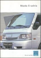 cca 1995 Mazda E széria teherautó reklám katalógus, hibátlan állapotban 12 p + Mazda E2000 tulajdonosok nyilatkoznak 8 p.