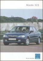 ca 1995 Mazda 323 autó reklám katalógus, hibátlan állapotban 12 p