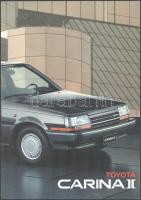 1991 Toyota Carina II. autó reklám katalógus, 20 p Hibátlan állapotban
