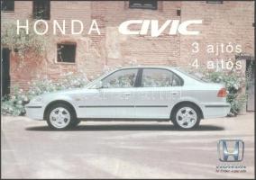 ca 1995 Honda Civic autó reklám katalógus, 8 p. Hibátlan állapotban
