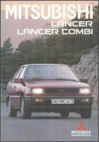 ca 1985 Mitsubishi Lancer autó reklám katalógus, 16 p. Hibátlan állapotban
