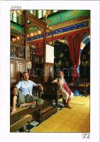 Djerba, El Ghriba zsinagóga, belső / synagogue of the Ghriba, interior (EK)