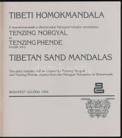 HomokmandalaBudapest galéria 1994. Kiállítási katalógus 24 p