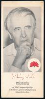 1994 Vitányi Iván MSZP belvárosi képviselőjének kampányanyaga, benne életrajzával 4 p.