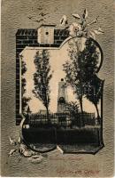 1911 Calafat (Dolj), Monumentu Elisabeta / monument. floral (fl)