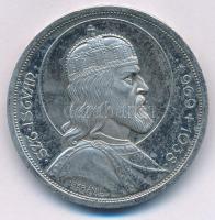 1938. 5P Ag "Szent István" T:XF patina
Adamo P8.1