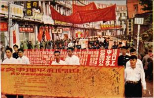 1951 Beijing, Peking; Le défilé des Partisans de la Paix / partisans' parade, ceremony (Rb)