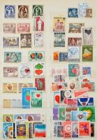 Egészségügy motívum gyűjtemény az egész világból 12 lapos nagyalakú berakó 19 oldalán, sok ritkán lá...