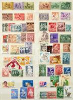 Egészségügy motívum gyűjtemény az egész világból 12 lapos nagyalakú berakó 19 oldalán, sok ritkán lá...