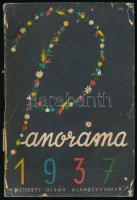 Panoráma 1937 A Nemzeti Újság ajándékkönyve képes magazin 207p.