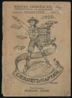 1922 Cserkésznaptár ábrákkal 152p.